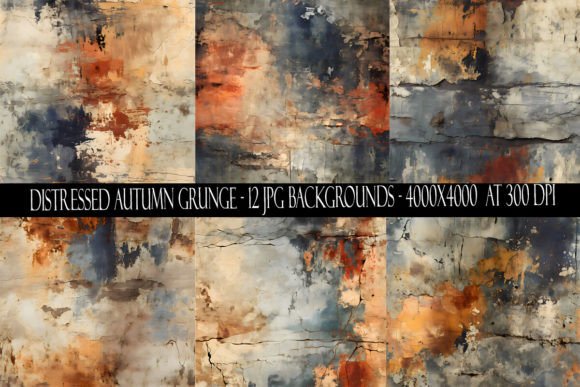 Download Distressed Autumn Grunge Backgrounds - Grunge Collection