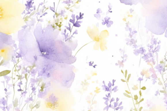 Download Soft Pastel Watercolor Floral Pattern Co - Watercolor floral pattern Collection